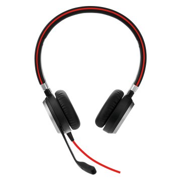 Jabra Evolve 40 MS Stereo Auricolare Cablato A Padiglione Ufficio Nero