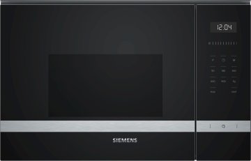 Siemens iQ500 BF555LMS0 forno a microonde Nero Solo microonde Da incasso 25 L 900 W