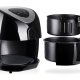 GOCLEVER HOT AIR FRYER Singolo 3,2 L Indipendente 1500 W Friggitrice ad aria calda Nero 2