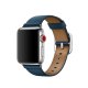 Apple MQV02ZM/A accessorio indossabile intelligente Band Blu Pelle 3