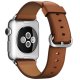 Apple MMH92ZM/A accessorio indossabile intelligente Band Marrone Pelle 2