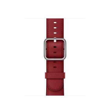 Apple MR392ZM/A accessorio indossabile intelligente Band Rosso Pelle