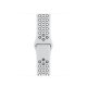 Apple MTMQ2ZM/A accessorio indossabile intelligente Band Nero, Platino Fluoroelastomero 4