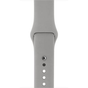 Apple Concrete Sport Band Grigio Fluoroelastomero