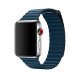 Apple MQV52ZM/A accessorio indossabile intelligente Band Blu Pelle 3