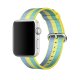 Apple Cinturino in nylon intrecciato giallo limone (42 mm) 3