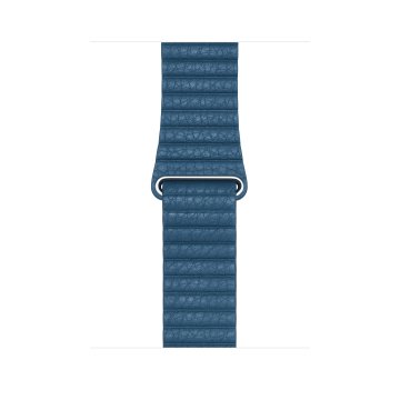 Apple MTHA2ZM/A accessorio indossabile intelligente Band Blu Pelle