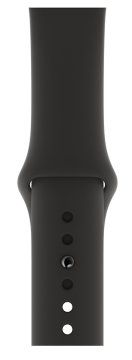 Apple MU9L2ZM/A accessorio indossabile intelligente Band Nero Fluoroelastomero