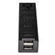 Link Accessori LKHUB27A hub di interfaccia USB 2.0 480 Mbit/s Nero 4