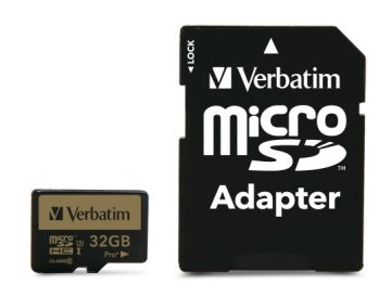 Verbatim Pro+ 32 GB MicroSDHC UHS-I Classe 10