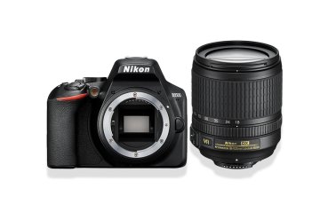 Nikon D3500 + AF-S DX 18–105 VR Kit fotocamere SLR 24,2 MP CMOS 6000 x 4000 Pixel Nero