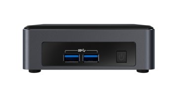 Intel NUC BLKNUC7I3DNKTC2 PC/stazione di lavoro Intel® Core™ i3 i3-7100U 4 GB DDR4-SDRAM 128 GB SSD Windows 10 Pro UCFF Mini PC Nero