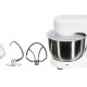 GOCLEVER KITCHEN MATE BASIC Sbattitore con base 1500 W Stainless steel, Bianco 7