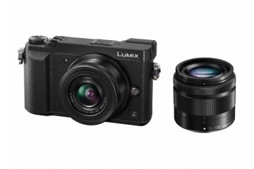 Panasonic Lumix DMC-GX80 + 12-32mm + 35-100mm MILC 16 MP Live MOS 4592 x 3448 Pixel Nero