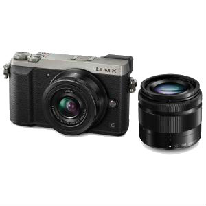 Panasonic Lumix DMC-GX80 + H-FS35100 Kit fotocamere SLR 16 MP Live MOS 4592 x 3448 Pixel Nero, Argento