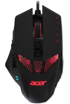 Acer Nitro mouse Gaming Mano destra USB tipo A Ottico 4000 DPI