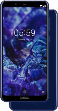 Nokia 5.1 Plus 14,7 cm (5.8") Doppia SIM 4G USB tipo-C 3 GB 32 GB 3060 mAh Blu