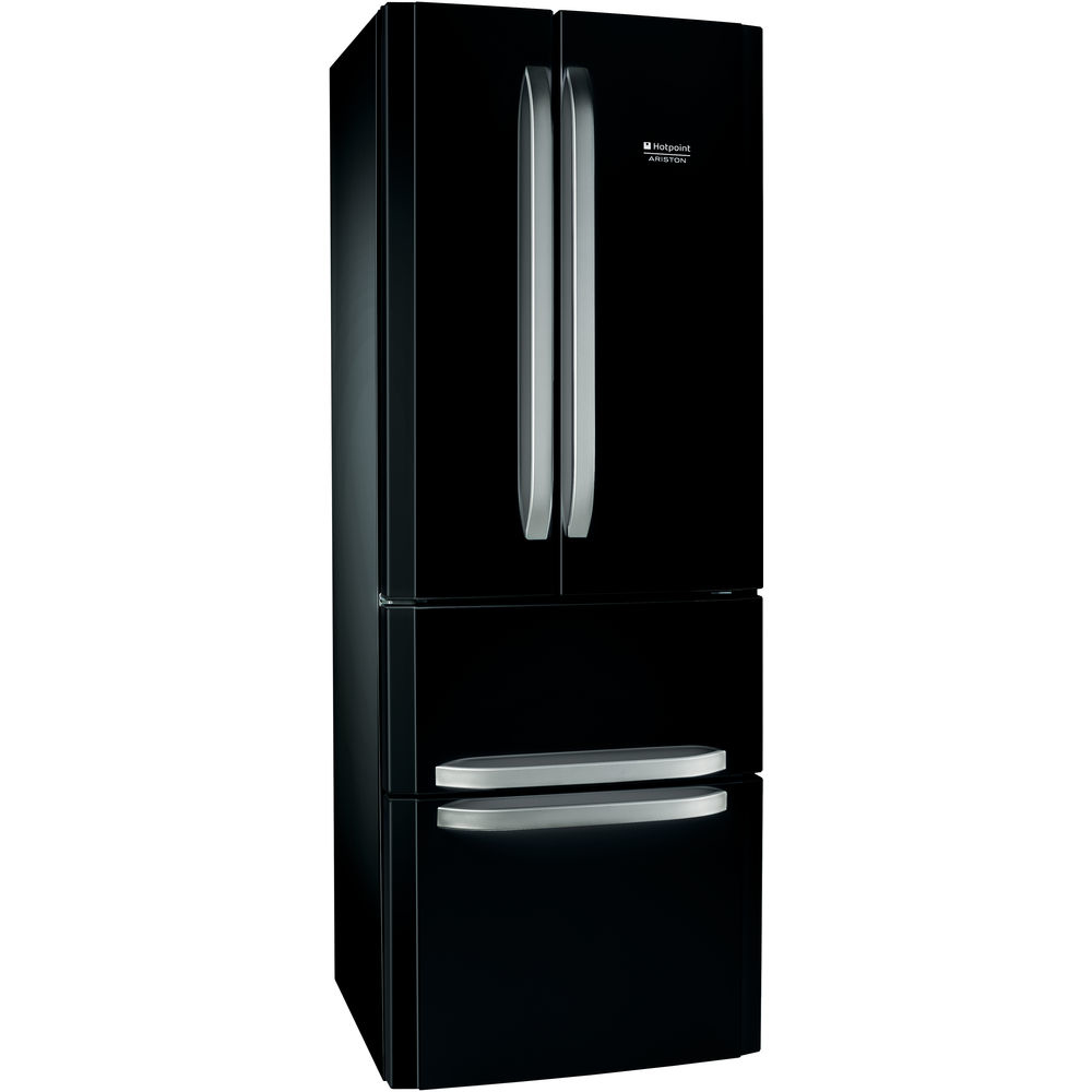 E4DAABC - Hotpoint E4D AA B C frigorifero side-by-side Libera installazione  399 L Nero - Frigoriferi side by side - Frigoriferi - Negozi Elettronica  Roma - Radionovelli