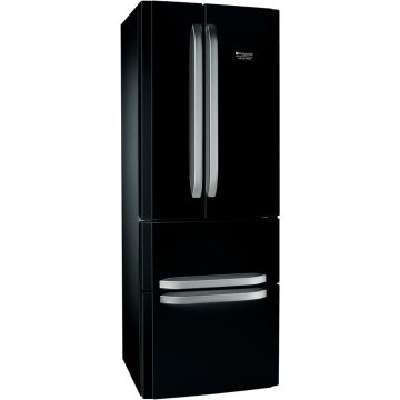 Hotpoint E4D AA B C frigorifero side-by-side Libera installazione 399 L Nero