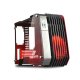 Enermax SteelWing ECB2010R Micro Tower Nero, Rosso 2
