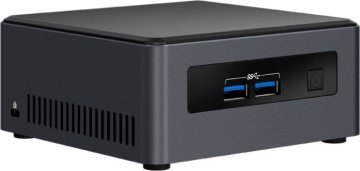 Intel NUC BLKNUC7I5DNH2E barebone per PC/stazione di lavoro UCFF Nero i5-7300U BGA 1356 2,6 GHz