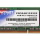 Patriot Memory 4GB DDR3 SODIMM memoria 1 x 4 GB 1333 MHz 2