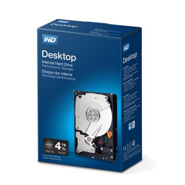 Western Digital Desktop Performance disco rigido interno 4 TB 7200 Giri/min 64 MB 3.5" Serial ATA III