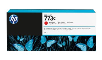 HP Cartuccia inchiostro rosso cromatico DesignJet 773C, 775 ml