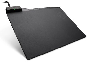 Corsair MM1000 Qi Tappetino per mouse per gioco da computer Nero