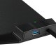 Corsair MM1000 Qi Tappetino per mouse per gioco da computer Nero 5