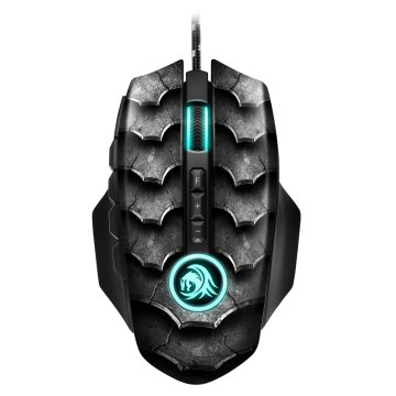 Sharkoon Drakonia II mouse Gaming Mano destra USB tipo A Ottico 15000 DPI