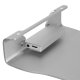 Sharkoon Aluminium Monitor Stand PRO Scrivania Argento 6