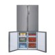Haier Cube 90 Serie 7 HTF-610DM7 frigorifero multi-door Libera installazione 628 L F Acciaio inossidabile 7