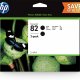 HP 82 2-pack 69-ml Black DesignJet Ink Cartridges cartuccia d'inchiostro 2 pz Originale Resa elevata (XL) Nero 2