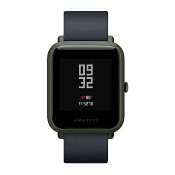 Amazfit Bip 3,25 cm (1.28") LED Digitale 176 x 176 Pixel Touch screen Nero, Verde GPS (satellitare)