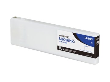 Epson SJIC26P(K): Ink cartridge for ColorWorks C7500 (Nero)