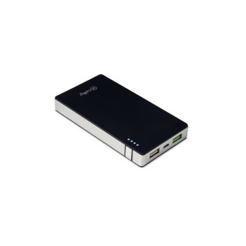 Celly PB6000ALUSV batteria portatile 6000 mAh Alluminio, Nero