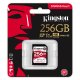 Kingston Technology SD Canvas React 256 GB SDXC UHS-I Classe 10 4