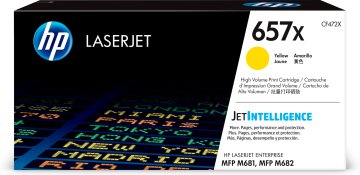 HP Cartuccia toner giallo originale ad alta capacità LaserJet 657X