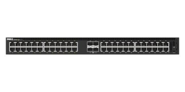 DELL N-Series N1148P-ON Gestito L2 Gigabit Ethernet (10/100/1000) Supporto Power over Ethernet (PoE) 1U Nero