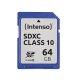 Intenso 3411490 memoria flash 64 GB SDXC Classe 10 2