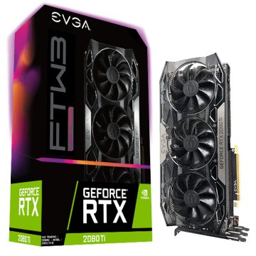 EVGA 11G-P4-2487-KR scheda video NVIDIA GeForce RTX 2080 Ti 11 GB GDDR6