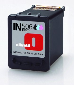 Olivetti Photo ink-jet cartridge IN506 cartuccia d'inchiostro Originale Nero per foto