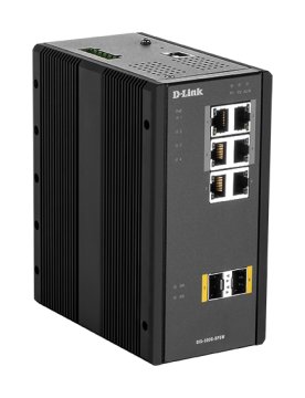 D-Link DIS‑300G‑8PSW Gestito L2 Gigabit Ethernet (10/100/1000) Supporto Power over Ethernet (PoE) Nero