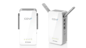 D-Link COVR-P2502/E adattatore di rete PowerLine 1300 Mbit/s Collegamento ethernet LAN Wi-Fi Grigio, Bianco 2 pz