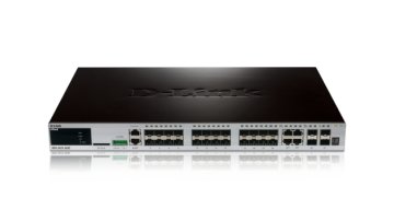 D-Link DGS-3420-28SC switch di rete Gestito L2 Nero