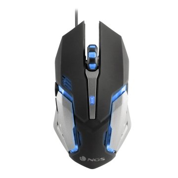 NGS GMX-100 mouse Gaming Ambidestro USB tipo A Ottico 2400 DPI