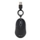 NGS SINBLACK MOUSE USB 3 TASTI 1000 DPI CAVO RETRATTILE NERO 2