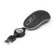NGS SINBLACK MOUSE USB 3 TASTI 1000 DPI CAVO RETRATTILE NERO 5