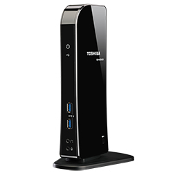 Dynabook dynadock U3.0 Cablato USB 3.2 Gen 1 (3.1 Gen 1) Type-A Nero